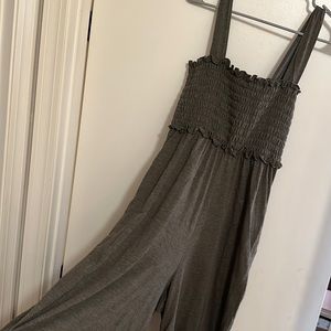 Natural life wide leg romper